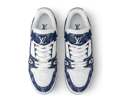 Louis Vuitton Trainer Denim Blue