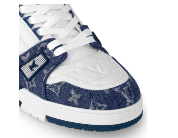 Louis Vuitton Trainer Denim Blue