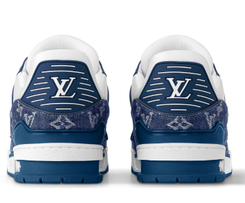 Louis Vuitton Trainer Denim Blue