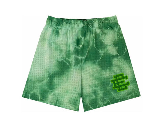 Eric Emanuel EE Basic/Core Short Green Tie Dye