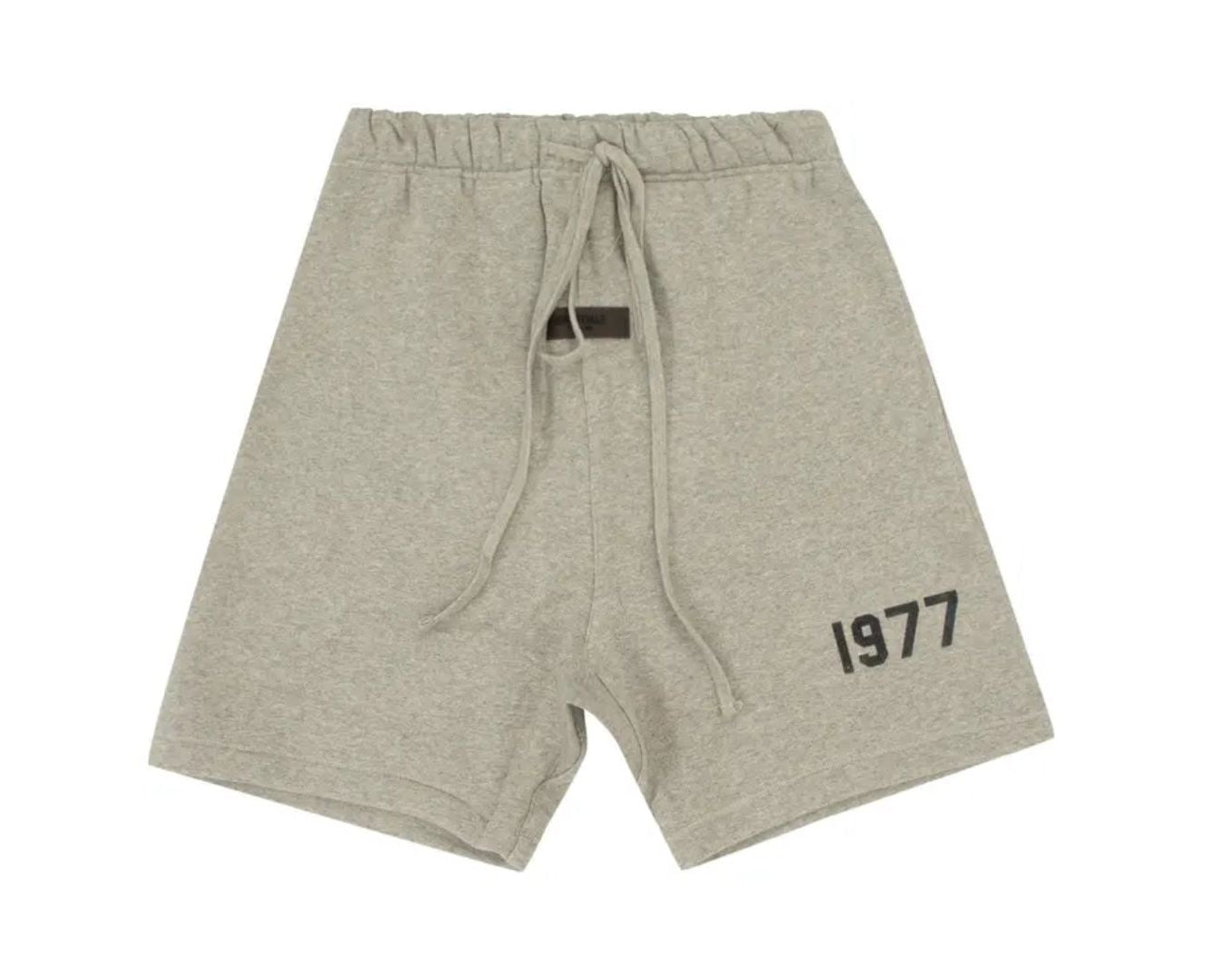 Fear Of God Essentials 1977 Iron Dark Oatmeal Short
