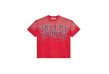 Vale Forever Sports Division Tee Red Burn