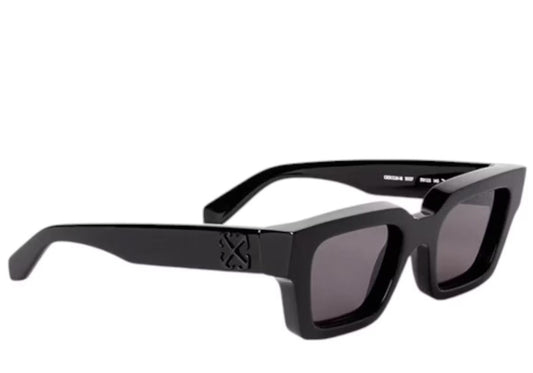 Off White Virgil Sunglasses Black Dark Grey