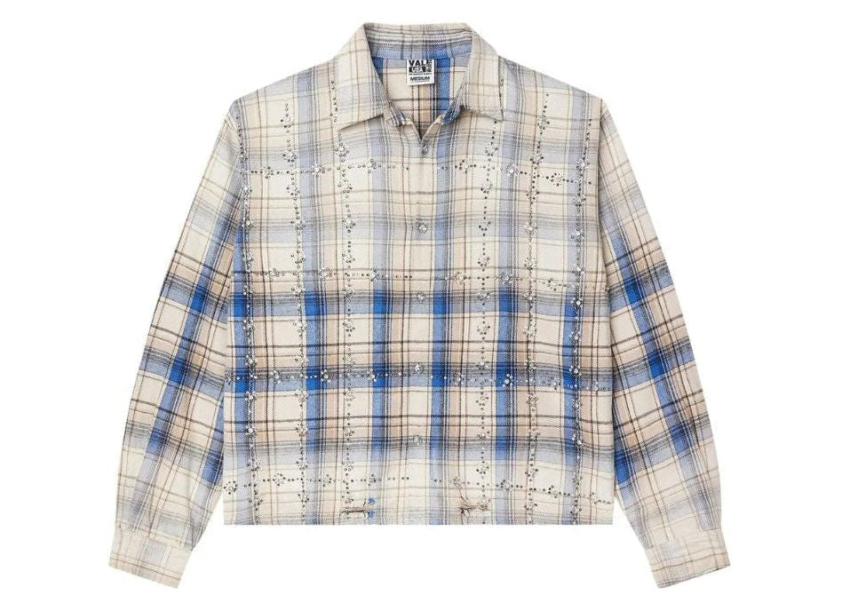 Vale Forever Skyfall Flannel Cream/Blue