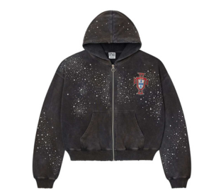 Vale Forever Pluto Cluster Zip Up Hoodie Black