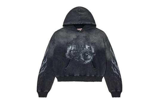 Vale Forever Black Serpent Pullover