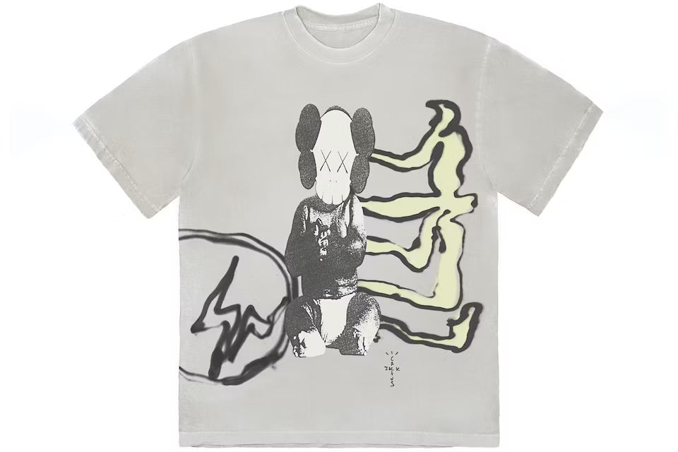 Travis Scott Cactus Jack x Kaws For Fragment Tee