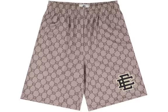 Eric Emanuel EE Baggy Short Beige EE Print/Black
