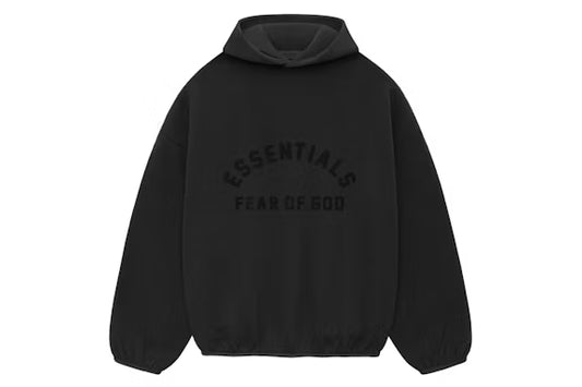 Fear of God Essentials Nylon Fleece Hoodie Black