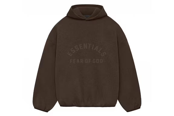 Fear of God Essentials Nylon Fleece Hoodie Heather Wood