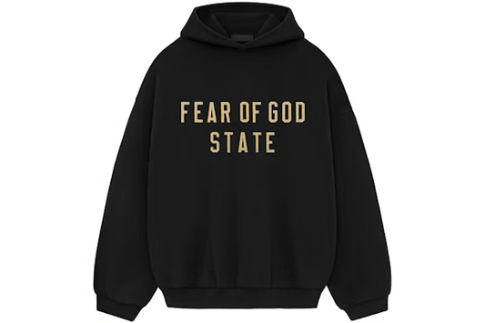Fear of God Essentials Fleece Hoodie Black