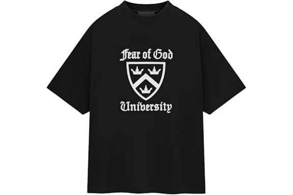 Fear of God Essentials Heavy Crewneck Tee Black