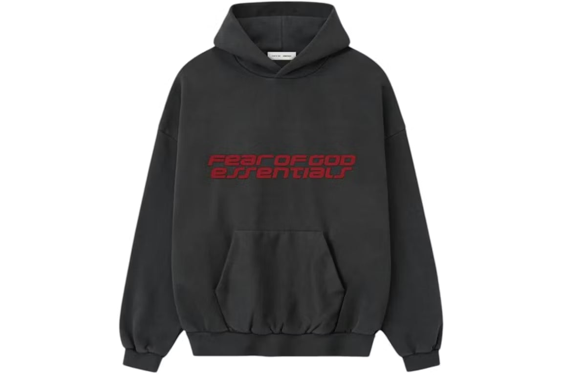 Fear of God Essentials Heavy Fleece 90's Hoodie Iron Grey