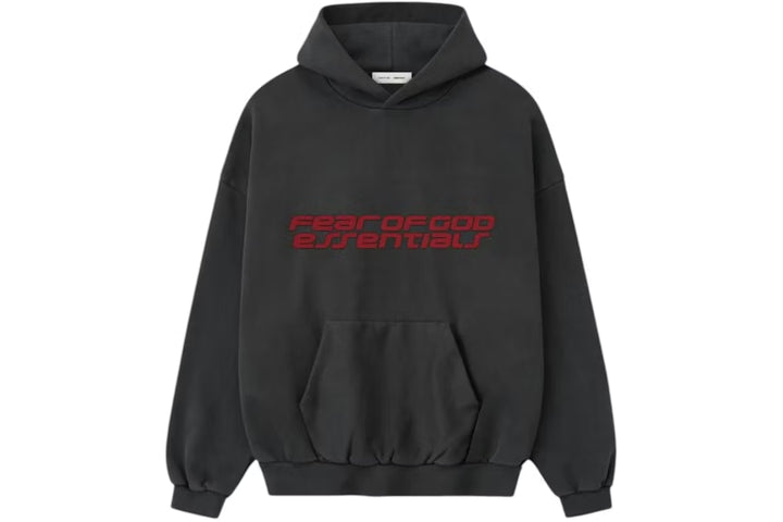 Fear of God Essentials Heavy Fleece 90's Hoodie Iron Grey