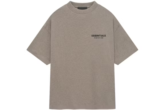 Fear of God Essentials Jersey Crewneck T-Shirt Heather Gray