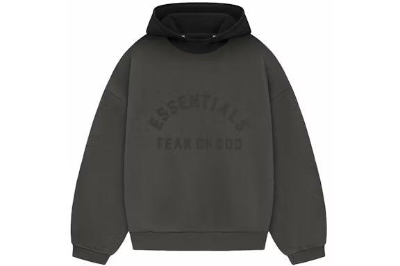 Fear of God Essentials Nylon Fleece Hoodie Ink/Jet Black