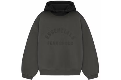 Fear of God Essentials Nylon Fleece Hoodie Ink/Jet Black