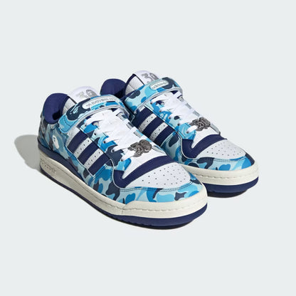 Forum 84 Low Bape 30th Anniversary Blue Camo