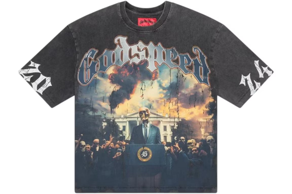 Godspeed V.O.D 2024 T-shirt Grey Wash