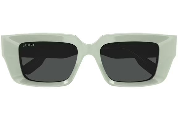 Gucci Rectangle Sunglasses Pastel Green/Grey