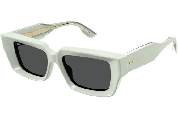 Gucci Rectangle Sunglasses Pastel Green/Grey