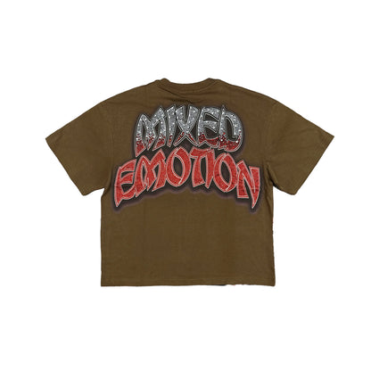 Mixed Emotion Brown Apocalypse Tee