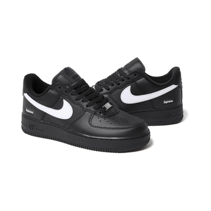 Air Force 1 Supreme Black White