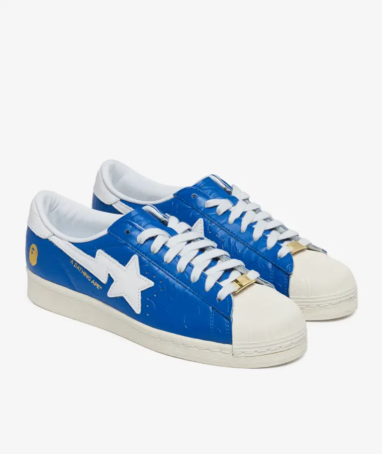 Superstar Vintage Bape Blue White
