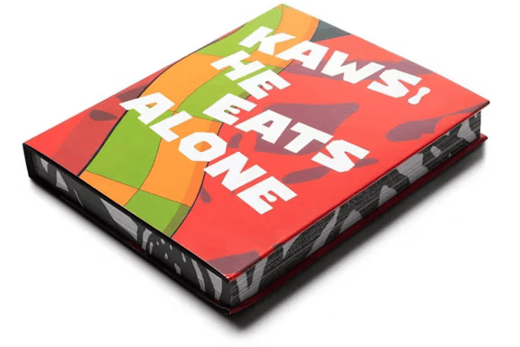 KAWS He Eats Alone Hardcover Book
