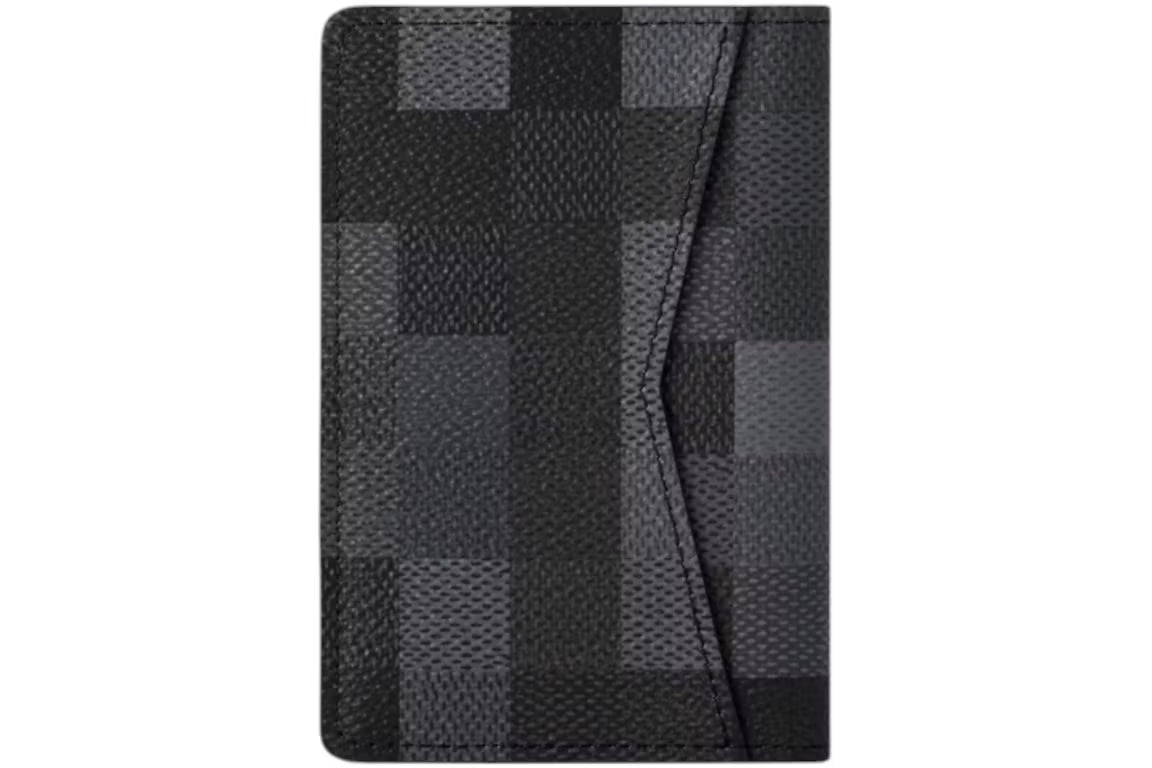 Louis Vuitton Pocket Organizer Damoflage Black