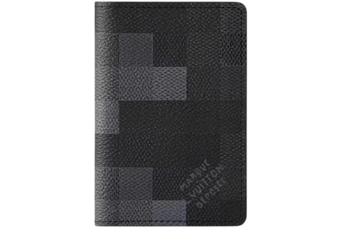 Louis Vuitton Pocket Organizer Damoflage Black