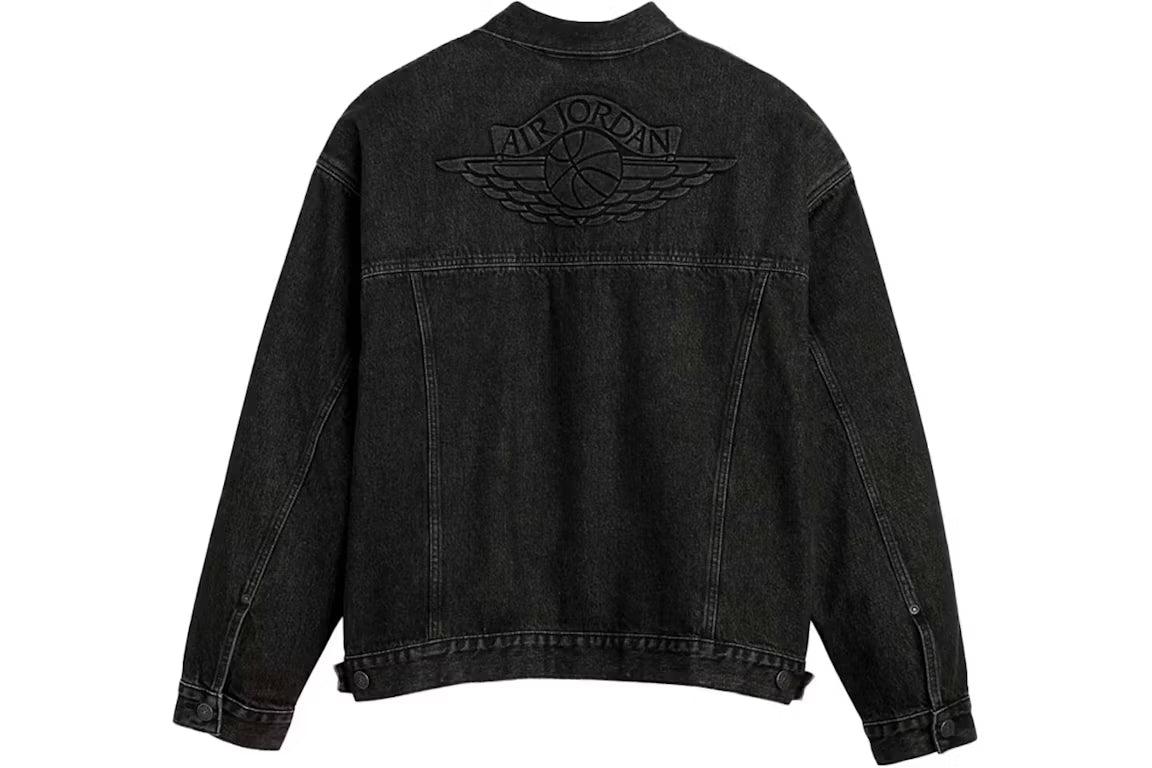 Nike Jordan x Levi's Type III Trucker Jacket Black / Wash Black