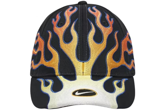 Flame Club Cap Black