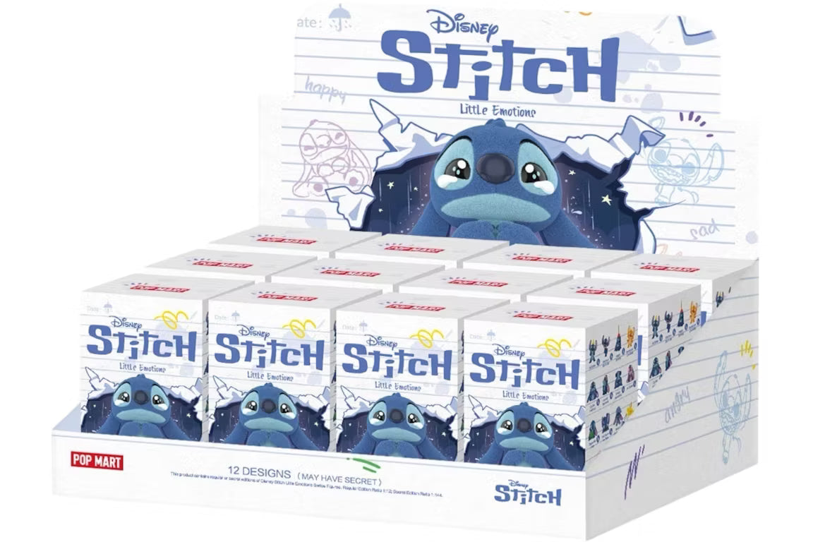 Pop Mart Disney Stitch Little Emotions Series Figure Sealed Case (1 unidad)