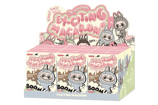 Pop Mart Labubu The Monsters Tasty Macarons Vinyl Face(1 unidad)