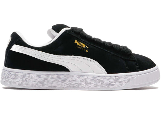 Suede XL Black White