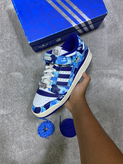 Forum 84 Bape 30th Camo Blue