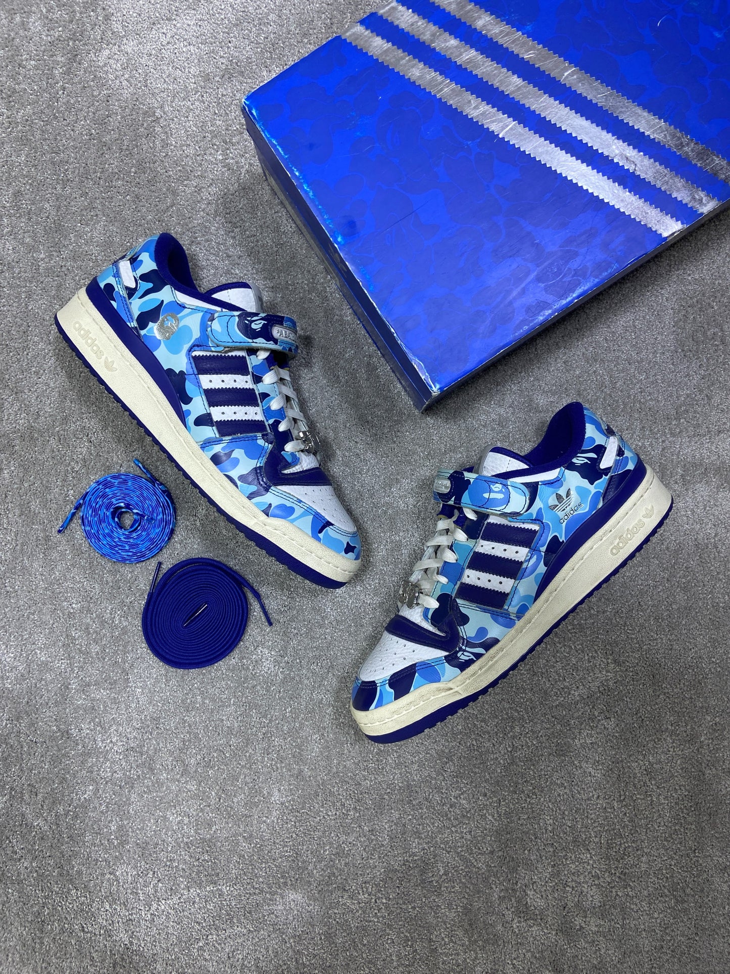Forum 84 Bape 30th Camo Blue