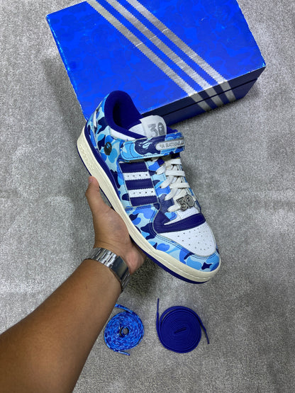 Forum 84 Bape 30th Camo Blue