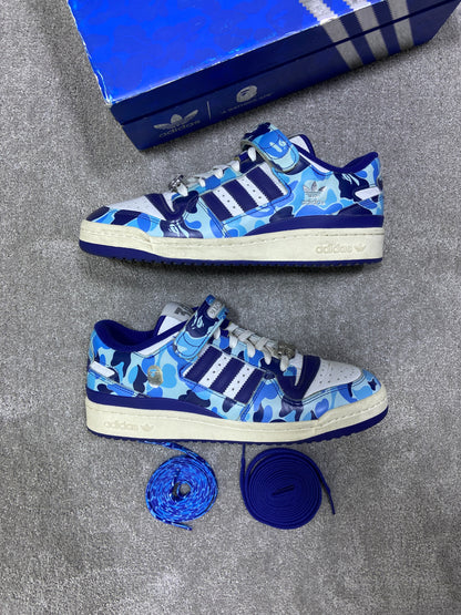Forum 84 Bape 30th Camo Blue