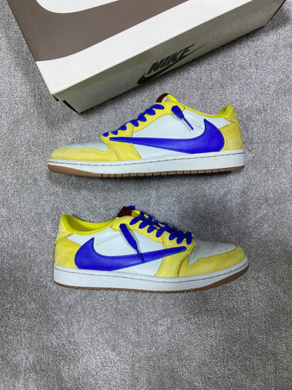 Jordan 1 Low Travis Scott Canary Yellow