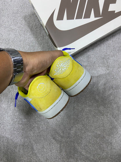 Jordan 1 Low Travis Scott Canary Yellow