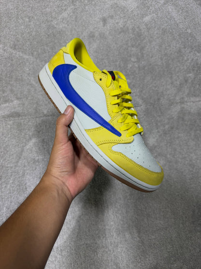 Jordan 1 Low Travis Scott Canary