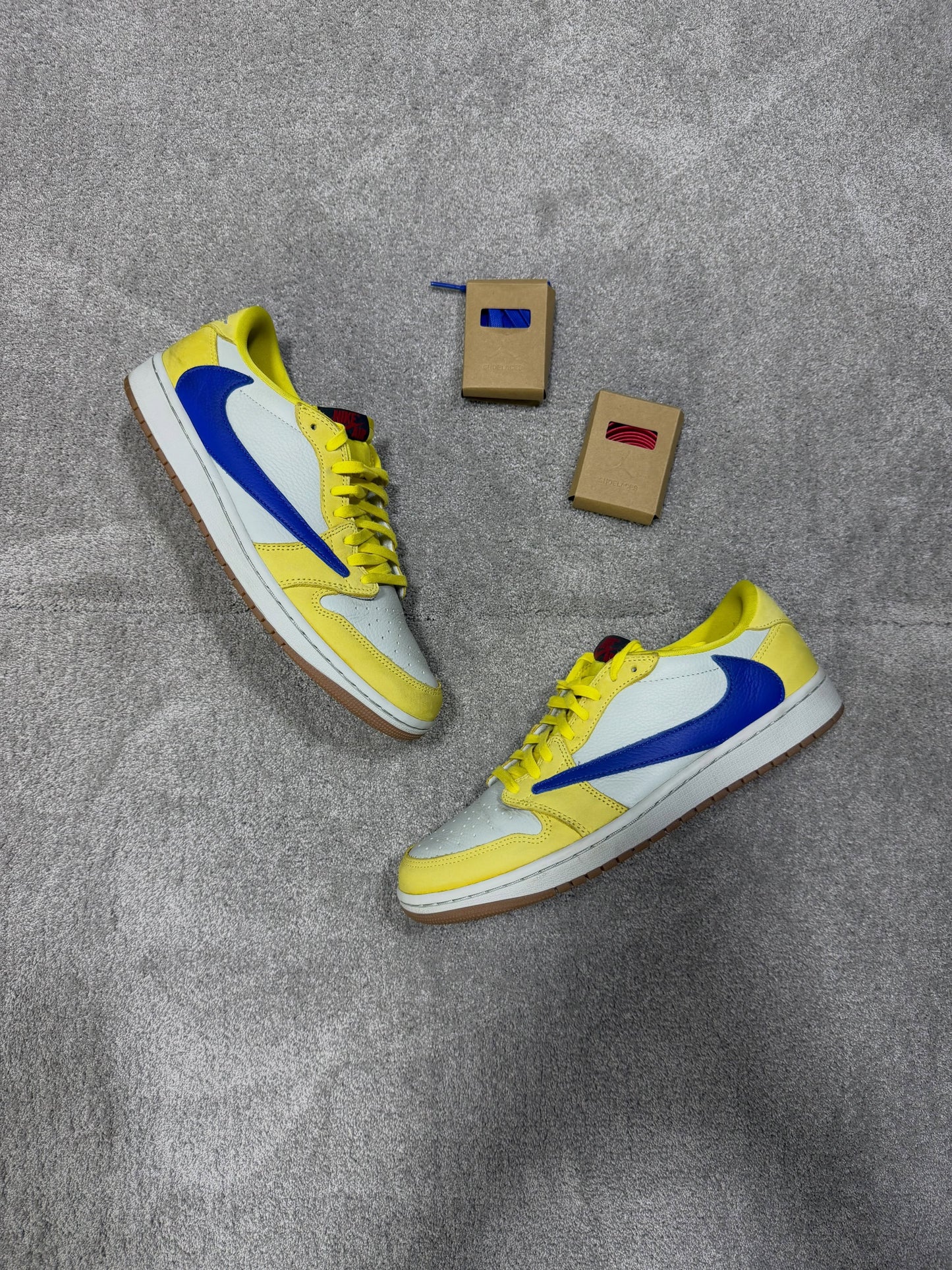 Jordan 1 Low Travis Scott Canary