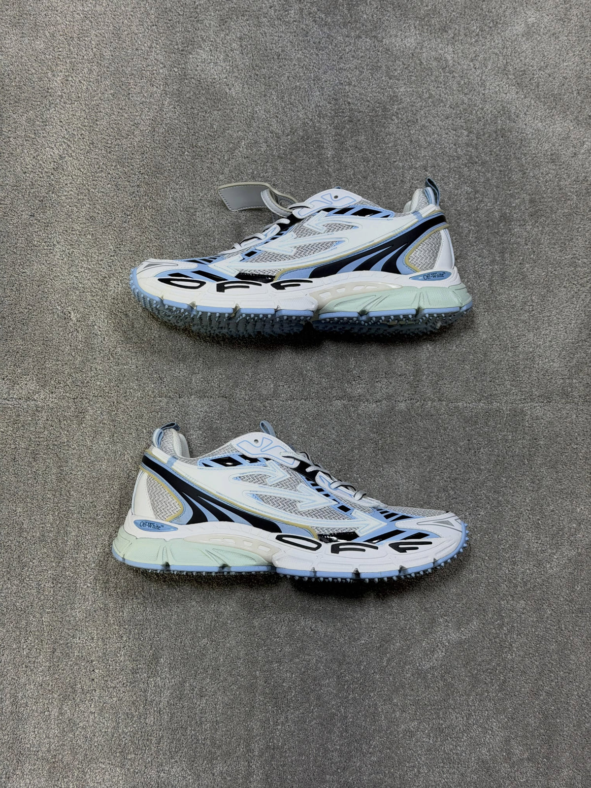 Off white Be Right Back White Light Blue