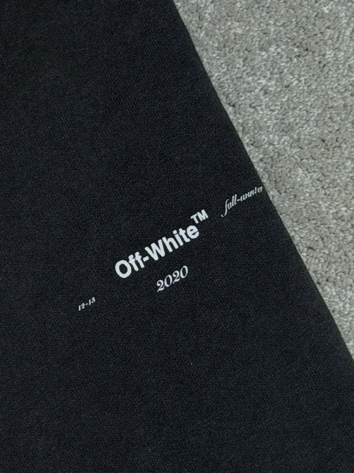 Polo Off White Black White Abstract Arrows