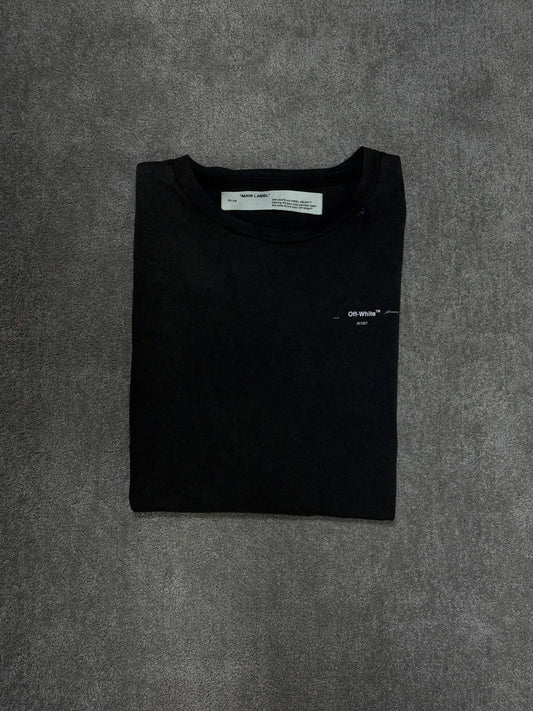Polo Off White Black White Abstract Arrows