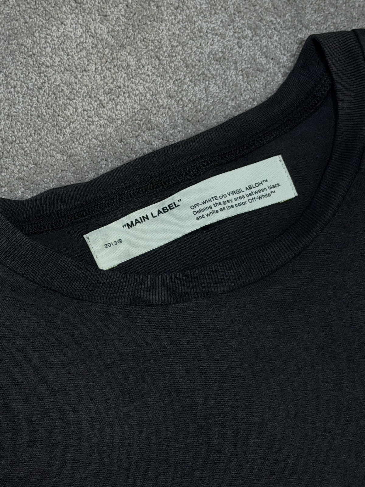 Polo Off White Black White Abstract Arrows