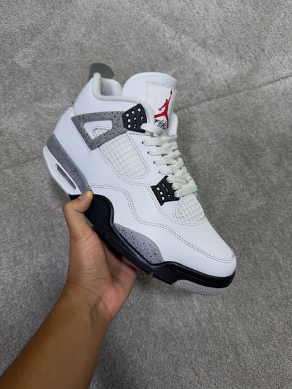 Jordan 4 White Cement