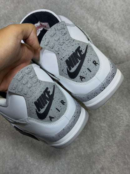 Jordan 4 White Cement